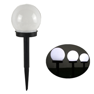 LED giardino solare prato illuminazione impermeabile all'aperto caldo bianco lampadina con pannello solare luci da giardino di piccole dimensioni - Product Image 2
