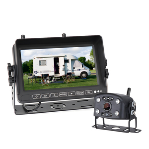 7 pollici HD 720P Wireless retrovisore retrovisore Monitor impermeabile IP68 Video di visione notturna per rimorchi <span class=keywords><strong>camper</strong></span> auto RVs - Product Image 1