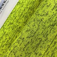 Hoodie Rajut Kerja Musim Dingin Warna Oranye Kuning Cerah, Kain Dua Warna Berbahan Polyester Tebal 100% JINLITE UPF50+