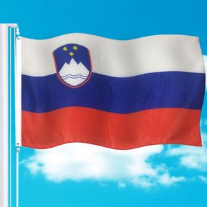 Bandera de Eslovenia 100% Poliéster, 3x5 pies, Económica, Personalizada, Impresión Digital, Duradera y Ecológica - Product Image 3