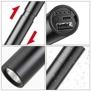 2026 <b>Retractable</b> Zoom High-intensity Torch Rechargeable 500 Lumens Torches Led Torch - Product Image 3
