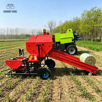 Presse à ensilage multifonctionnelle durable pour la paille de maïs et l'herbe de luzerne