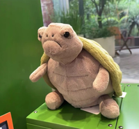 Peluche Tortue Personnage Populaire, Jouet en Peluche Personnage de Dessin Animé Personnalisé, Tortue Verte, Jouets pour Enfants