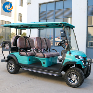 Carrito de Golf Eléctrico de 4 Ruedas de Alta Potencia, Modelo Nuevo en Oferta, 1200 W, 6 Plazas, Triciclo Eléctrico para Adultos - Product Image 4