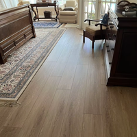 EcoHome EU OAK Traditional Anti-Slip Luxury Rigid Core Waterproof 5mm 6.5mm 7.5mm PVC Vinyl Click SPC Flooring