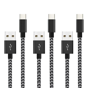 1m chất lượng cao bện Nylon Cáp USB loại C hỗ trợ 3A 60W truyền dữ liệu sạc nhanh USB Loại C Cáp - Product Image 2