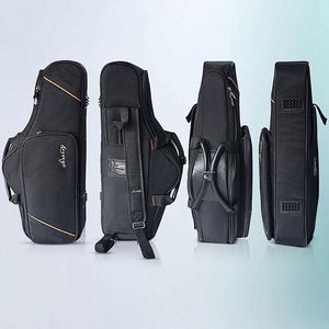 Étui pour cor alto BSCI en tissu Oxford rembourré, sac à dos de transport souple vertical pour saxophone et cor, sac de transport pour instrument de musique - Product Image 6