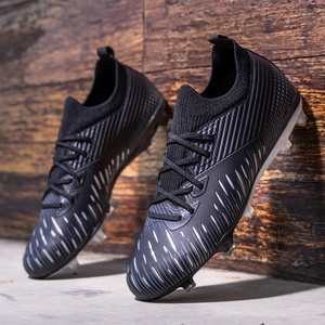 Chaussures de football unisexes pour adultes, vente en gros d'usine, tige <span class=keywords><strong>synthétique</strong></span>, crampons longs, semelle extérieure EVA, semelle intermédiaire PVC, modèle été/hiver 2505 - Product Image 2