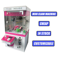 Mini machine à griffes de table, jeux à pièces, petite machine à griffes d'arcade de table avec mini machine à griffes