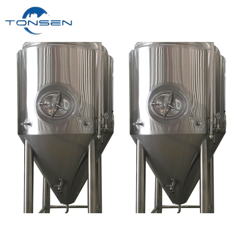 Acier inoxydable utilisé cuves de fermentation réservoirs