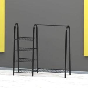 Negozio di abbigliamento da interno semplice metallo <span class=keywords><strong>appendiabiti</strong></span> per scarpe rack di stoccaggio per bambini in ferro <span class=keywords><strong>appendiabiti</strong></span> perchero - Product Image 5