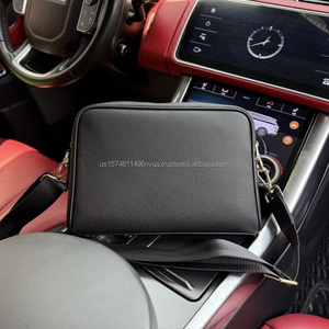 2025 Luxury Designer <b>Men's</b> Leather Black Messenger Crossbody <b>Bags</b> Top Quality Zipper <b>Sling</b> Office <b>Bags</b> <b>for</b> <b>Men</b> - Product Image 4