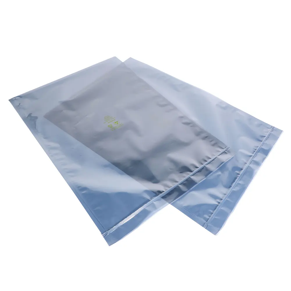 Antistatic Waterproof ESD Bag Aluminum Foil Zipper Pouch Moisture Barrier PE Bag