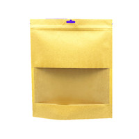 Emballage alimentaire personnalisé, sac en aluminium Mylar, sacs en plastique, pochettes en kraft avec fermeture éclair, pochette autoportante en aluminium