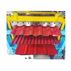 Tốc độ cao kim loại corrugating sắt tấm Roof Panel cuộn hình thành máy làm - Product Image 1