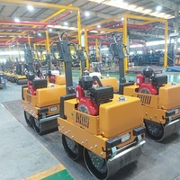 STORIKE 550KG 650KG Mini Compacteur Routier à Double Tambour Moteur Diesel Prix Bas Petit Rouleau Compresseur
