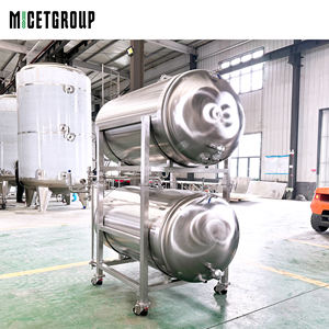 Tanque de <span class=keywords><strong>Cerveza</strong></span> Brillante Horizontal Apilable de 450L, SUS 304, Tanque de Servicio de <span class=keywords><strong>Cerveza</strong></span> Artesanal y Kombucha, Tanque Brillante Apilable con Juntas EPDM, Certificado CE - Product Image 2