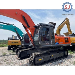 Excavatrice Hitachi ZX350 d'occasion, 35 tonnes, entièrement révisée, moteur certifié Komatsu, moteur PLC pour la construction et l'exploitation minière - Product Image 4