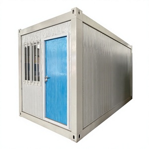 Maison pliante modulaire extensible pour la maison, 20ft 30ft 40ft, maison préfabriquée pour petit commerce, maison conteneur en acier pliable de haute qualité - Product Image 1