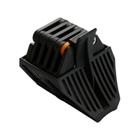 Système de verrouillage pliable portable haute résistance avec articulations pivotantes renforcées et finition résistante aux intempéries pour une utilisation sur route et en trottinette électrique