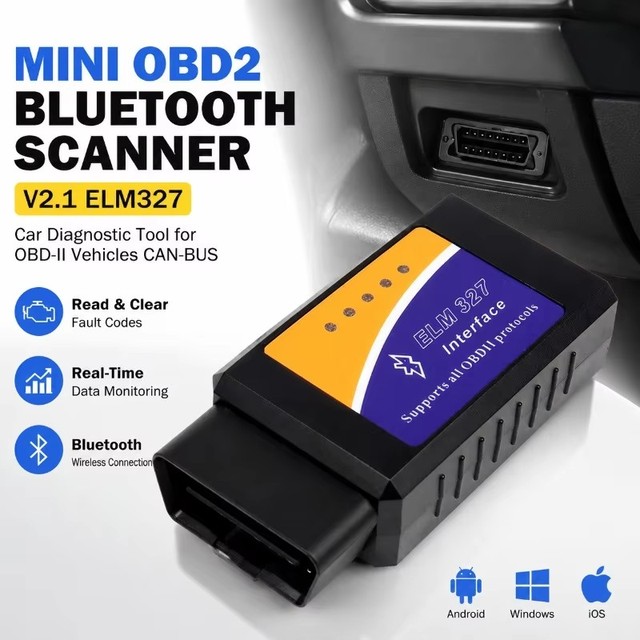 2026 Professional Elm327 Family Tool ,Universal ELM327 OBDII ODB2 Diagnostic Scanner ELM327 V1.5 CAN-BUS Scan Tool