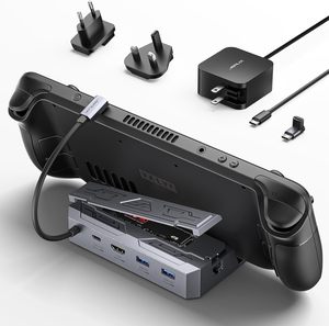 <span class=keywords><strong>JSAUX</strong></span> 6 IN 1 M2 SSD Enclosure Steam Deck Dock Accessoires pour console de jeu - Product Image 1