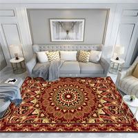 Tapis de prière musulman écologique personnalisable en polyester, fabriqué à la machine, nouveauté, doux, agréable pour la peau, antidérapant, anti-boulochage