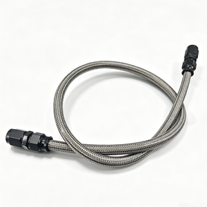 Costom <span class=keywords><strong>สาย</strong></span>เบรกไฮดรอลิกสำหรับมอเตอร์ไซค์ ATV PIT BIKE <span class=keywords><strong>สาย</strong></span><span class=keywords><strong>เบรค</strong></span>สแตนเลสสตีล3AN ความยาว - Product Image 1