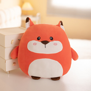 Nouveaux jouets en peluche personnalisés super doux, animaux de <span class=keywords><strong>dessin</strong></span> <span class=keywords><strong>animé</strong></span>, cochon, <span class=keywords><strong>dinosaure</strong></span> et lapin, oreiller moelleux avec rembourrage en coton PP et doublure en maille - Product Image 6