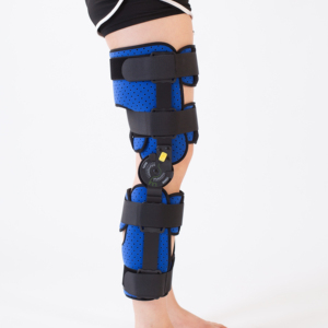 Attelle en acier respirante réglable de haute qualité, spécialement conçue <span class=keywords><strong>pour</strong></span> une utilisation orthopédique, <span class=keywords><strong>pour</strong></span> la fixation de l'articulation du genou et des membres inférieurs - Product Image 2