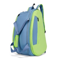 Sac à dos de pickleball grande capacité avec compartiment à chaussures, sac de raquette de tennis, sacs de raquettes professionnels pour équipements de pickleball