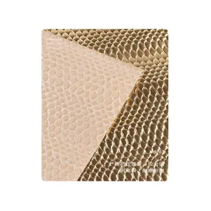 QH617 Glitter Fish Scale PVC Cuir Synthétique Tissu Matériel Rouleau pour Chaussures Sacs