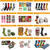 Chaussettes fantaisie pour femmes au design unique, motif bâtonnets glacés colorés, mignonnes et tendance, pour élites féminines