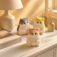 Mainan Squishy Kucing Neinei Kawaii Super Lembut Maltose Slow Rising TPR Mainan Remas Bentuk Kucing