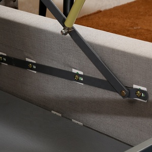 <span class=keywords><strong>Lit</strong></span> <span class=keywords><strong>de</strong></span> rangement en chêne moderne, fabriqué sur mesure avec tête <span class=keywords><strong>de</strong></span> <span class=keywords><strong>lit</strong></span> relevable, taille Queen - Product Image 6