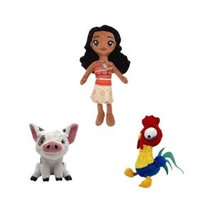 Modelo caliente <span class=keywords><strong>Moana</strong></span> princesa cerdo tonto pollo pluma muñeco <span class=keywords><strong>de</strong></span> peluche suave PP relleno regalo para niños tamaño disfraz embalaje Opp - Product Image 5