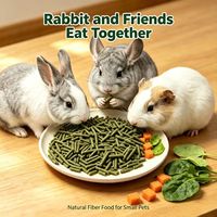 Nourriture pour lapins, adaptée aux lapins, cochons d'Inde et chinchillas |   Personnalisable/ODM/OEM