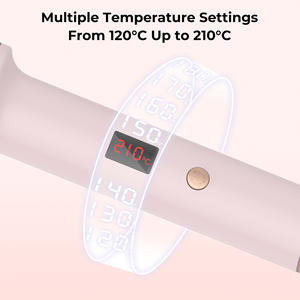 Brosse lissante électrique chauffante 1,5 pouce pour coiffure, brosse chauffante portable personnalisée, peigne chauffant pour cheveux - Product Image 4