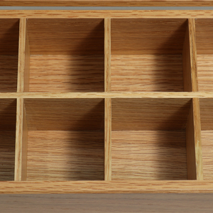 Eudr bán sỉ tùy chỉnh làm bằng tay rõ ràng véc ni laser logo sồi bản lề bằng gỗ túi trà hộp lưu trữ ngực - Product Image 6