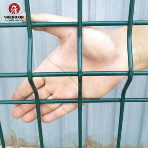 Clôture en treillis vert revêtu de Pvc, dispositif de sécurité en fil soudage électrique - Product Image 2