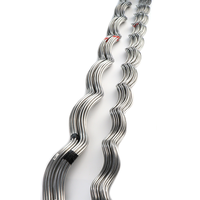 Tiges d'armure préformées en aluminium, raccords de protection de conducteurs hélicoïdaux pour lignes de transmission aériennes