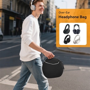 Sac de rangement pour écouteurs sans fil léger et portable, étui de transport pour écouteurs, housse pour écouteurs pour les voyages - Product Image 1
