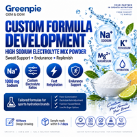 Greenpie OEM Private Label Electrolyte Powder Stick Pack Zero Sugar Daily Hydration High Sodium Electrolyte Powder