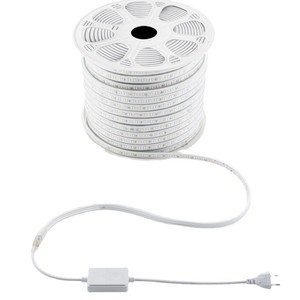 Bande LED Flexible RVB 5730 Étanche pour Extérieur, 220V, Sans Pilote, 10MM, pour Panneau Publicitaire, Décoration de Lettres 120D - Product Image 6