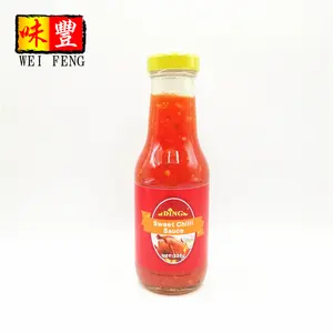 Red Chili Sauce OEM Service BRC HACCP Factory Price Spicy Chilli Seasoning Red Pepper Paste Hot Chili Sauce
