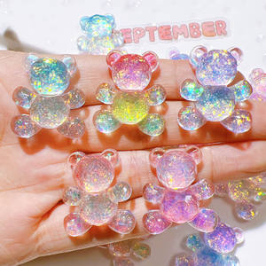 Cabujones de Resina de Manzana Kitty Populares - Accesorios de Resina de Fruta Roja para Manualidades, Horquillas para el Cabello y Scrapbooking - Product Image 2