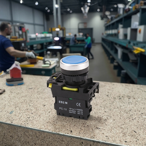 Nhà Máy Giá 22 Mét IP65 không thấm nước tự khóa <span class=keywords><strong>push</strong></span> <span class=keywords><strong>button</strong></span> không có NC Vòng phẳng trên Off nhựa momentary đẩy nút Thiết bị chuyển mạch - Product Image 4