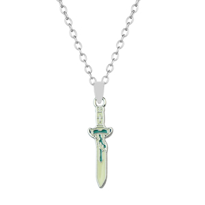 จี้สร้อยคอแฟชั่นลายอนิเมะดาบศิลปะออนไลน์ ชุด 3 ชิ้น เครื่องประดับเคลือบลายกางเขน อาซึนะ คิริโตะ คอสเพลย์ ขายส่ง - Product Image 1