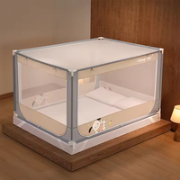 Vente en gros Moustiquaire à fond plein pour bébé anti-chute avec porte en forme de T pour lit à la maison