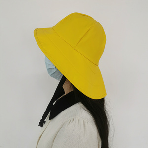 Chapeau <span class=keywords><strong>de</strong></span> pêcheur jaune, style vintage du sud-ouest, chapeau <span class=keywords><strong>de</strong></span> <span class=keywords><strong>pluie</strong></span> pour ouvrier - Product Image 4